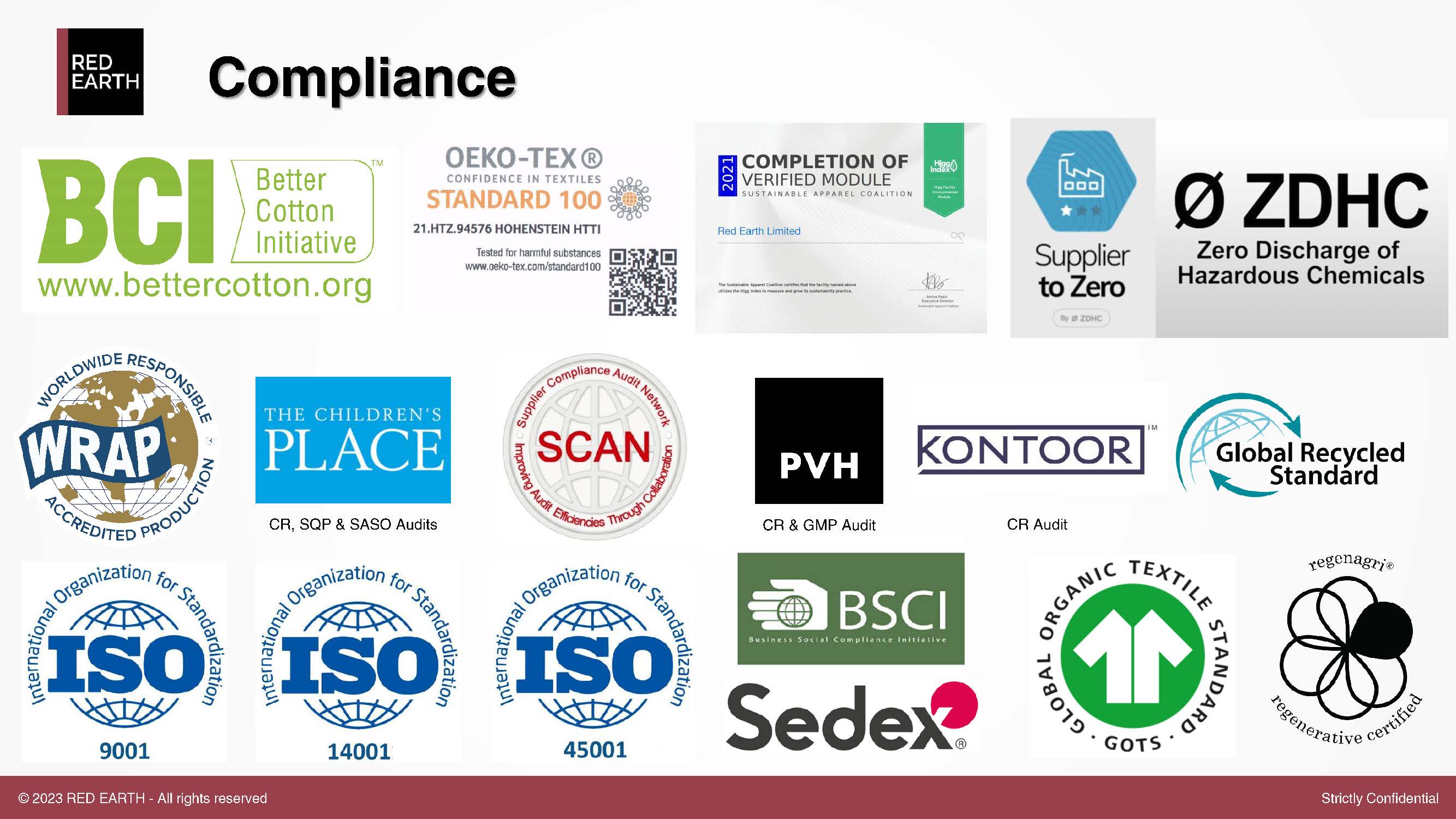 Environmental Compliance at Red Earth