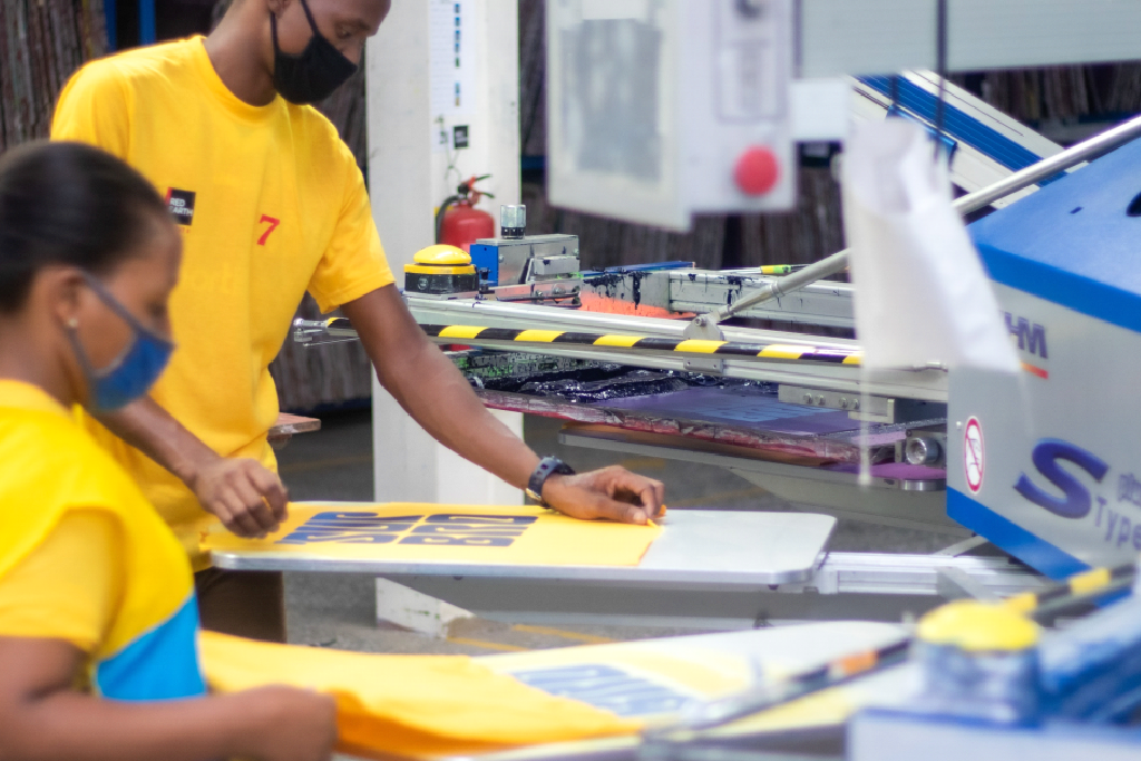 Screen Printing Department